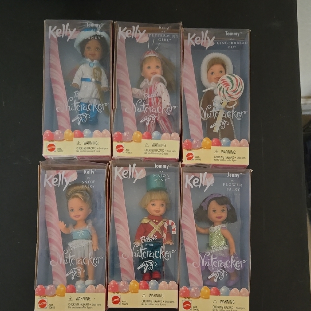 Barbie Nutcracker Kelly and Tommy Dolls Set